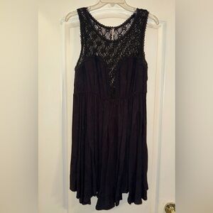 Free People Black Dress